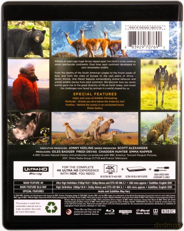 Seven Worlds, One Planet [3xBlu-Ray 4K]+[3xBlu-Ray]