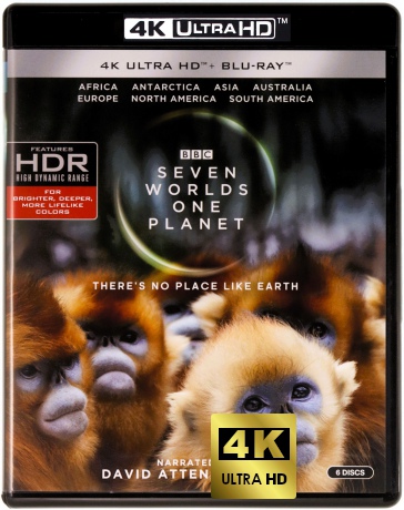 Seven Worlds, One Planet [3xBlu-Ray 4K]+[3xBlu-Ray]