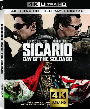 Sicario: Day of the Soldado (Sicario 2: Soldado) [Blu-Ray 4K]+[Blu-Ray]