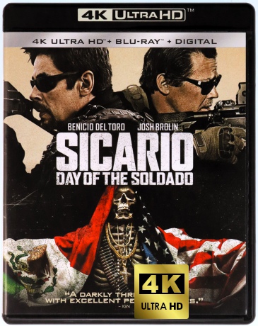 Sicario: Day of the Soldado (Sicario 2: Soldado) [Blu-Ray 4K]+[Blu-Ray]