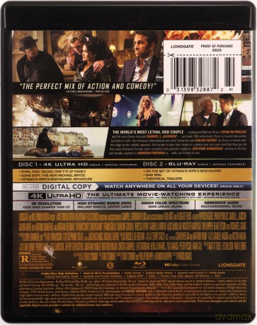 The Hitman's Wife's Bodyguard (Bodyguard i żona zawodowca) [Blu-Ray 4K]+[Blu-Ray]
