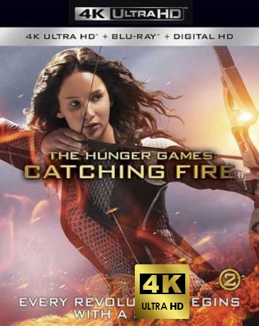 The Hunger Games: Catching Fire (Igrzyska śmierci: W pierścieniu ognia) [Blu-Ray 4K]+[Blu-Ray]