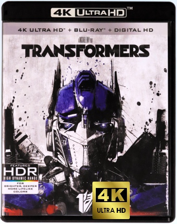 Transformers [Blu-Ray 4K]+[Blu-Ray]
