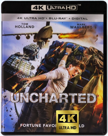 Uncharted [Blu-Ray 4K]+[Blu-Ray]