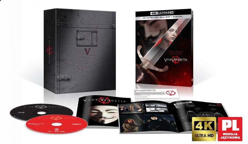 V jak vendetta [BOX] [Blu-Ray 4K]+[Blu-Ray]