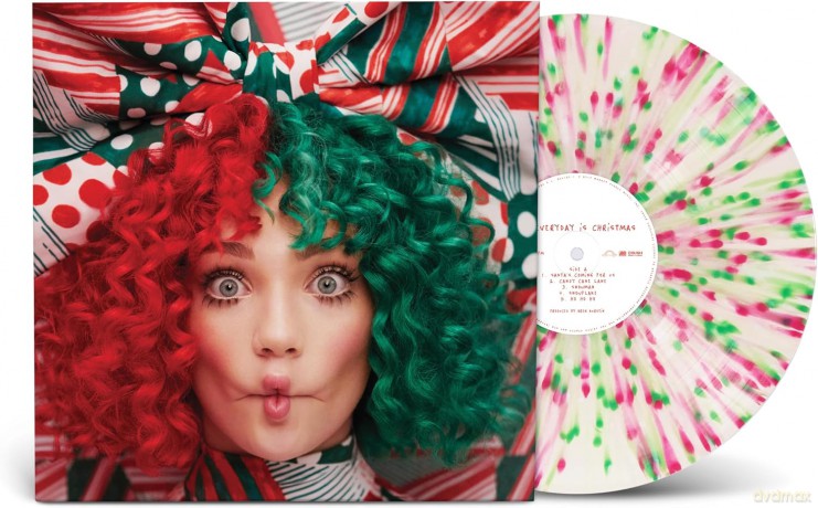 Sia: Everyday Is Christmas (Limited) (White, Green & Pink) [Winyl]