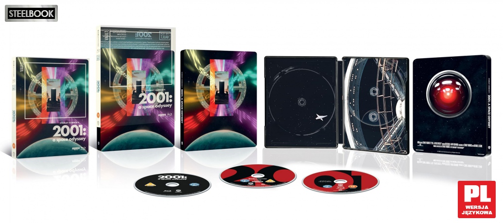 2001: Odyseja kosmiczna (The Film Vault) (steelbook) [Blu-Ray 4K]+[Blu-Ray]