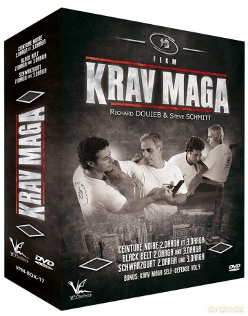 3 DVD Box Collection Krav Maga Programme des Examens Vol.4 Ceinture Noire 2.Darga et 3.Darga [DVD]