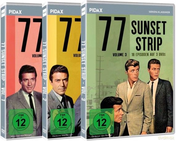 77 Sunset Strip (Gesamtedition) 49 Folgen der legendären Kult-Serie (Pidax Serien-Klassiker) [DVD]