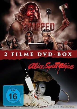 ALICE, SWEET ALICE + TRAPPED - Kein Entkommen - 2 Disc DVD Uncut Horror Box [DVD]