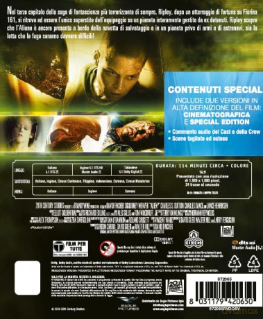 Alien 3 - Bd [Blu-Ray]