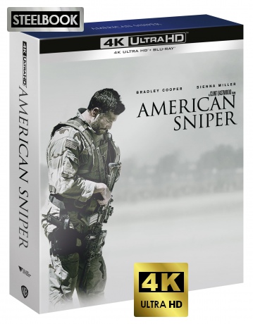 American Sniper (Snajper) (steelbook) [Blu-Ray 4K]+[Blu-Ray]
