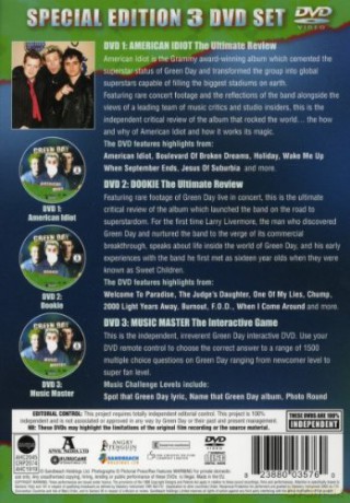 Green Day:  Rock Masters Collection [3DVD]