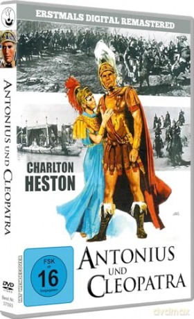 Antonius und Cleopatra - mit Weltstarbesetzung wie Ben Hur Legende Charlton Heston (OT: William Shakespeare Antony and Cleopatra) [DVD]