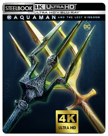 Aquaman and the Lost Kingdom (Aquaman i zaginione królestwo) (steelbook) [Blu-Ray 4K]+[Blu-Ray]