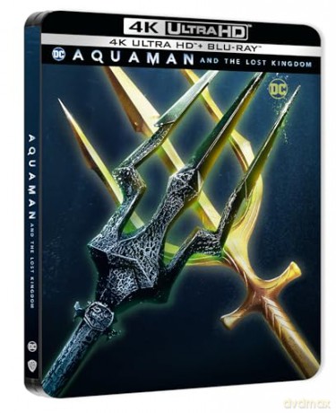 Aquaman and the Lost Kingdom (Aquaman i zaginione królestwo) (steelbook) [Blu-Ray 4K]+[Blu-Ray]