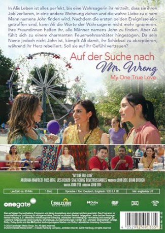 Auf der Suche nach Mr. Wrong - My One True Love [DVD]