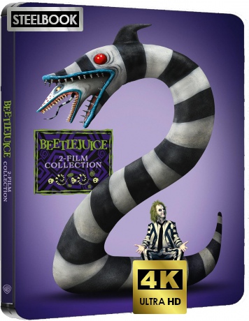 Beetlejuice / Beetlejuice (Beetlejuice (Beetlejuice 1-2) (steelbook) [2xBlu-Ray 4K]+[2xBlu-Ray]