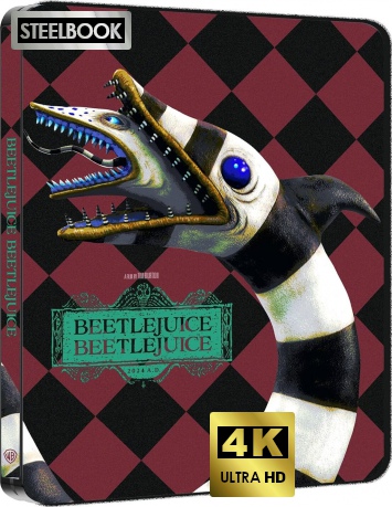 Beetlejuice Beetlejuice (steelbook) [Blu-Ray 4K]+[Blu-Ray]