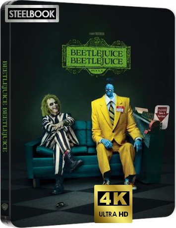 Beetlejuice Beetlejuice (steelbook) [Blu-Ray 4K]+[Blu-Ray]