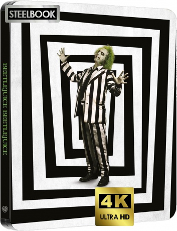 Beetlejuice Beetlejuice (steelbook) [Blu-Ray 4K]+[Blu-Ray]