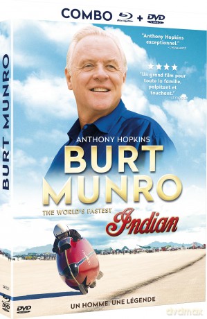 BURT MUNRO - THE WORLD'S FASTEST INDIAN - COMBO DVD + BD [Blu-Ray]