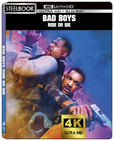 Bad Boys: Ride Or Die (steelbook) [Blu-Ray 4K]+[Blu-Ray]