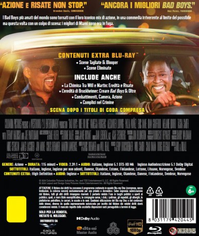 Bad Boys: Ride Or Die - Bd [Blu-Ray]