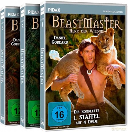 Beastmaster - Herr der Wildnis - Die komplette 66-teilige kultige Abenteuerserie - Alle 3 Staffeln (Pidax Serien-Klassiker - Gesamtedition) zzgl. Bonusfilm [DVD]