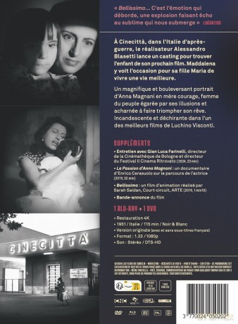 Bellissima (Najpiękniejsza) [Blu-Ray]+[DVD]