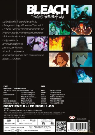Bleach: Thousand-Year Blood War: The Blood Warfare + The Separation (Eps 01-26) (4 Dvd) (First Press) [DVD]