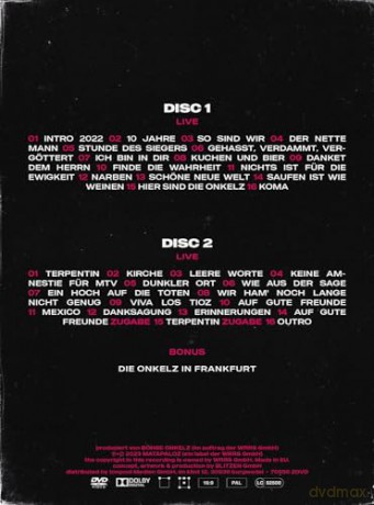 Böhse Onkelz - 40 Jahre Onkelz - Live im Waldstadion [DVD]