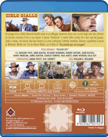 CIELO GIALLO [Blu-Ray]