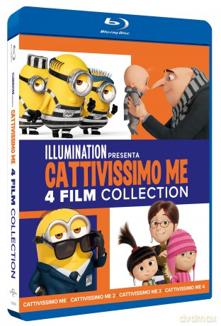 Cattivissimo Me - 4 Film Collection (4 Blu-ray) [Blu-Ray]