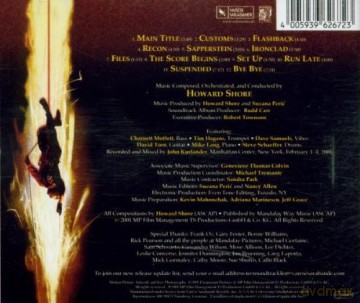 The Score soundtrack (Rozgrywka) (Howard Shore) [CD]