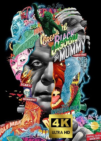 Classic Monsters: Dracula / The Mummy / The Bride of Frankenstein / Phantom of the Opera / Creature from the Black Lagoon [8xBlu-Ray 4K]