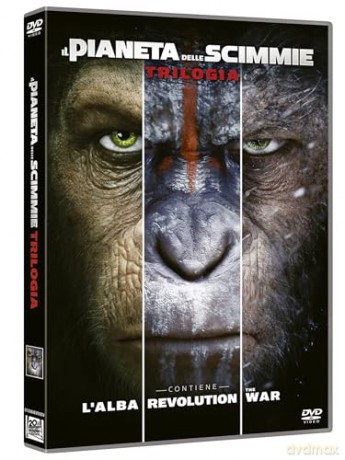 Cofanetto "Il Pianeta Delle Scimmie - Trilogia" (3 Film) - Dvd [DVD]