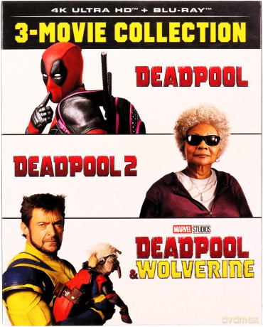 Deadpool 1-3 [3xBlu-Ray 4K]+[3xBlu-Ray]