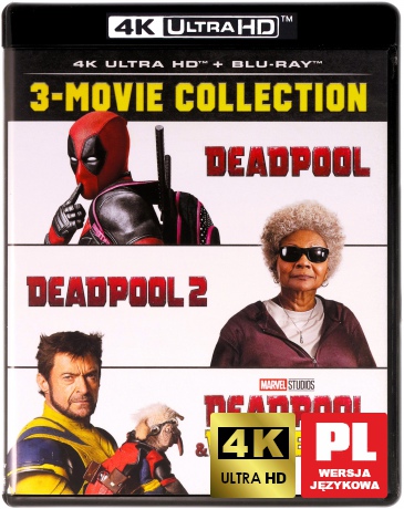 Deadpool 1-3 [3xBlu-Ray 4K]+[3xBlu-Ray]