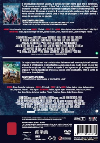 Cofanetto Ghostbusters: Legacy + Minaccia Glaciale - (2 Dvd) [DVD]