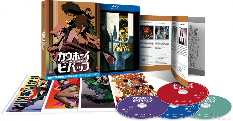 Cowboy Bebop (4 Blu-ray + 4 Cards + Booklet) [Blu-Ray]