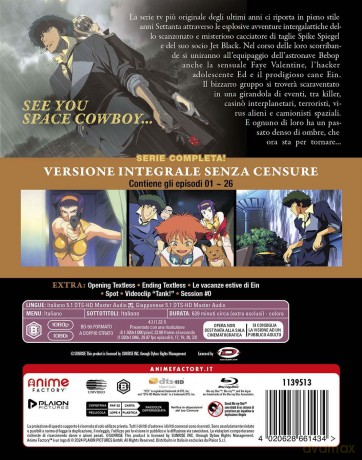 Cowboy Bebop (4 Blu-ray + 4 Cards + Booklet) [Blu-Ray]