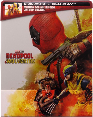 Deadpool & Wolverine (steelbook) [Blu-Ray 4K]+[Blu-Ray]	