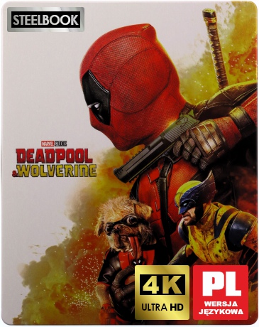 Deadpool & Wolverine (steelbook) [Blu-Ray 4K]+[Blu-Ray]	