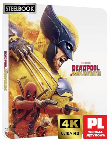 Deadpool & Wolverine (steelbook) [Blu-Ray 4K]+[Blu-Ray]	