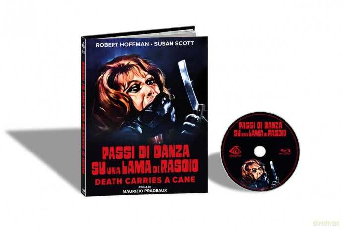 Death carries a Cane - Die Nacht der rollenden Köpfe - Mediabook - Cover C - Italienisches Motiv - Limited Edition auf 500 Stück [DVD]
