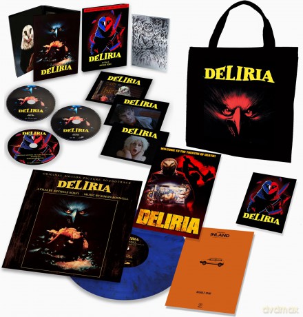 Deliria Limited Bag Edition 100 Copie, Blu-Ray, Dvd, CD, Lp, Book [Blu-Ray]