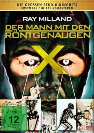 Der Mann mit den Röntgenaugen - faszinierender SCI-FI Horror Klassiker vom Kultregiseur Roger Corman mit Ray Milland (OT: X - The Man with the X-Ray Eyes) [DVD]