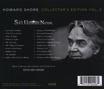 Howard Shore: Soul of the Ultimate Nation: Collector's Edition Vol.2 [CD]