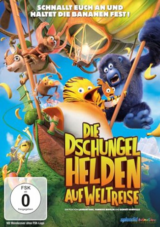 Die Dschungelhelden auf Weltreise [DVD]